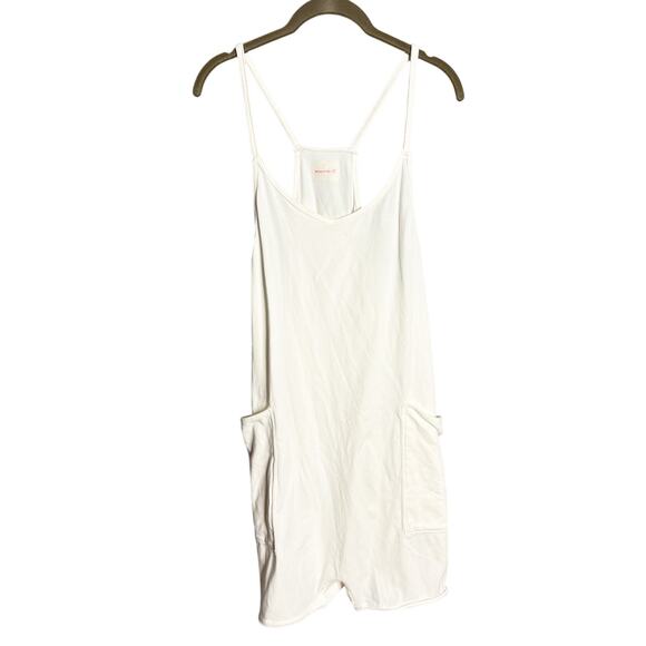 Free People FP Movement Hot Shot Romper Size Small White‎ Sleeveless - Picture 5 of 8